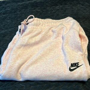 Nike pink heather XL sweatpants